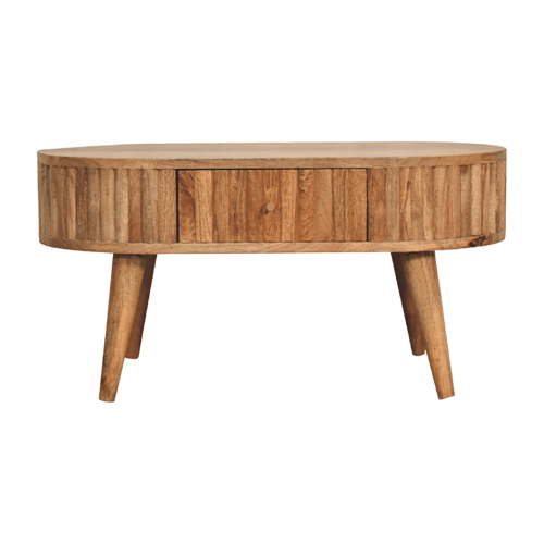Portland Solid Wood 2 Drawer Coffee Table
