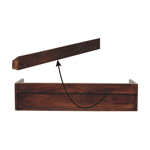 Kennebunk Chestnut Floating Console Table