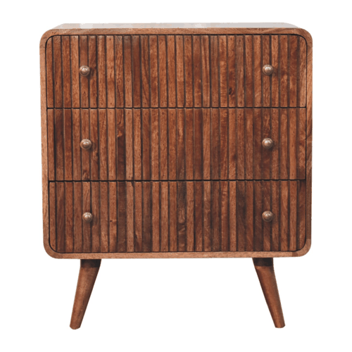 Highland Honey Caramel 3-Drawer Chest