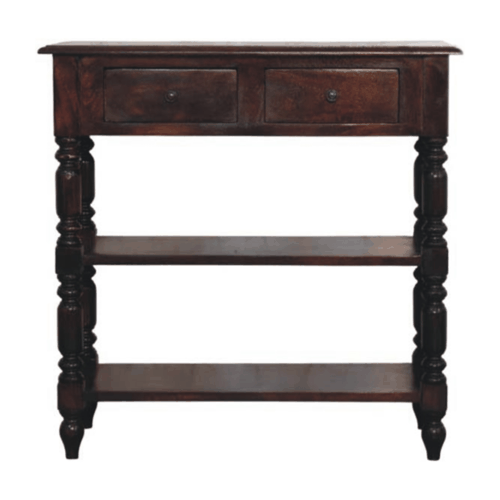 Lexington Cherry Wood 2-Drawer Side Table
