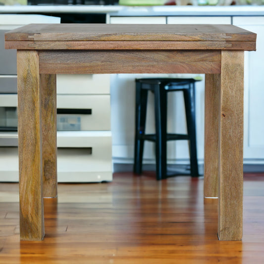 Amesbury Solid Oak Toned Butterfly Dining Table