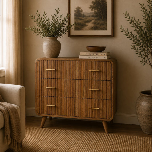 Highland Natural Oak Chest