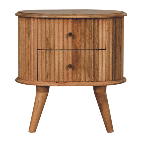 Portland Solid Wood Nordic Nightstand