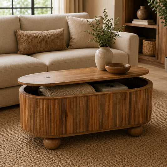 Portland Lift Top Ball Coffee Table