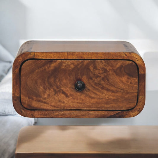 Astoria Mini Chestnut 1 Drawer Nightstand