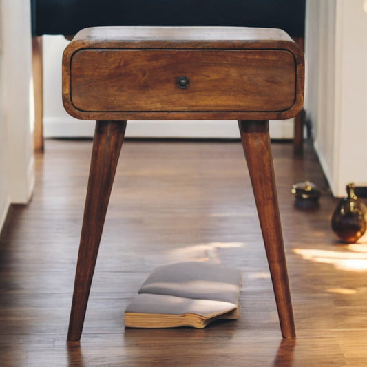 Astoria Chestnut 1 Drawer Nightstand