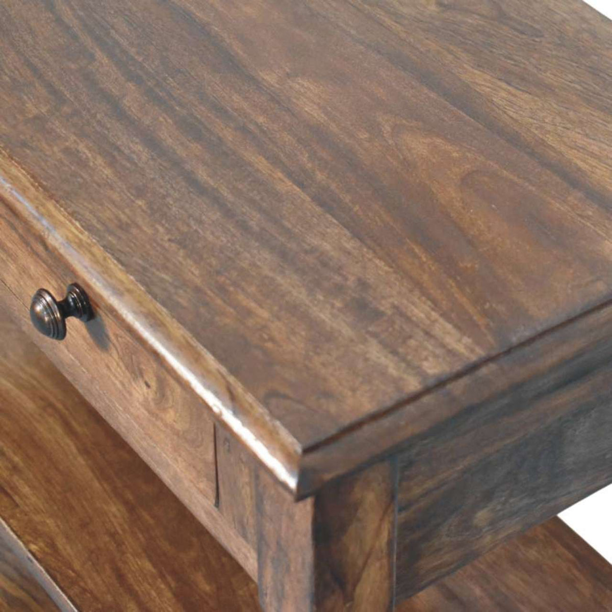 Lexington Roasted Almond 2-Drawer Side Table