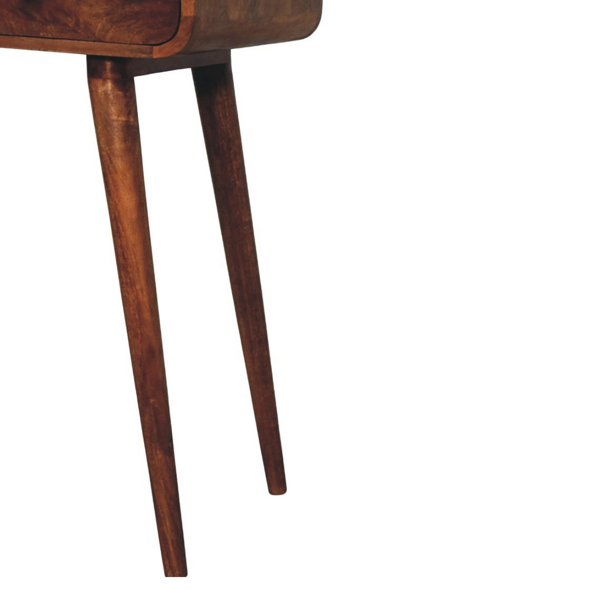 Nashville Curved 2-Drawer Console Table