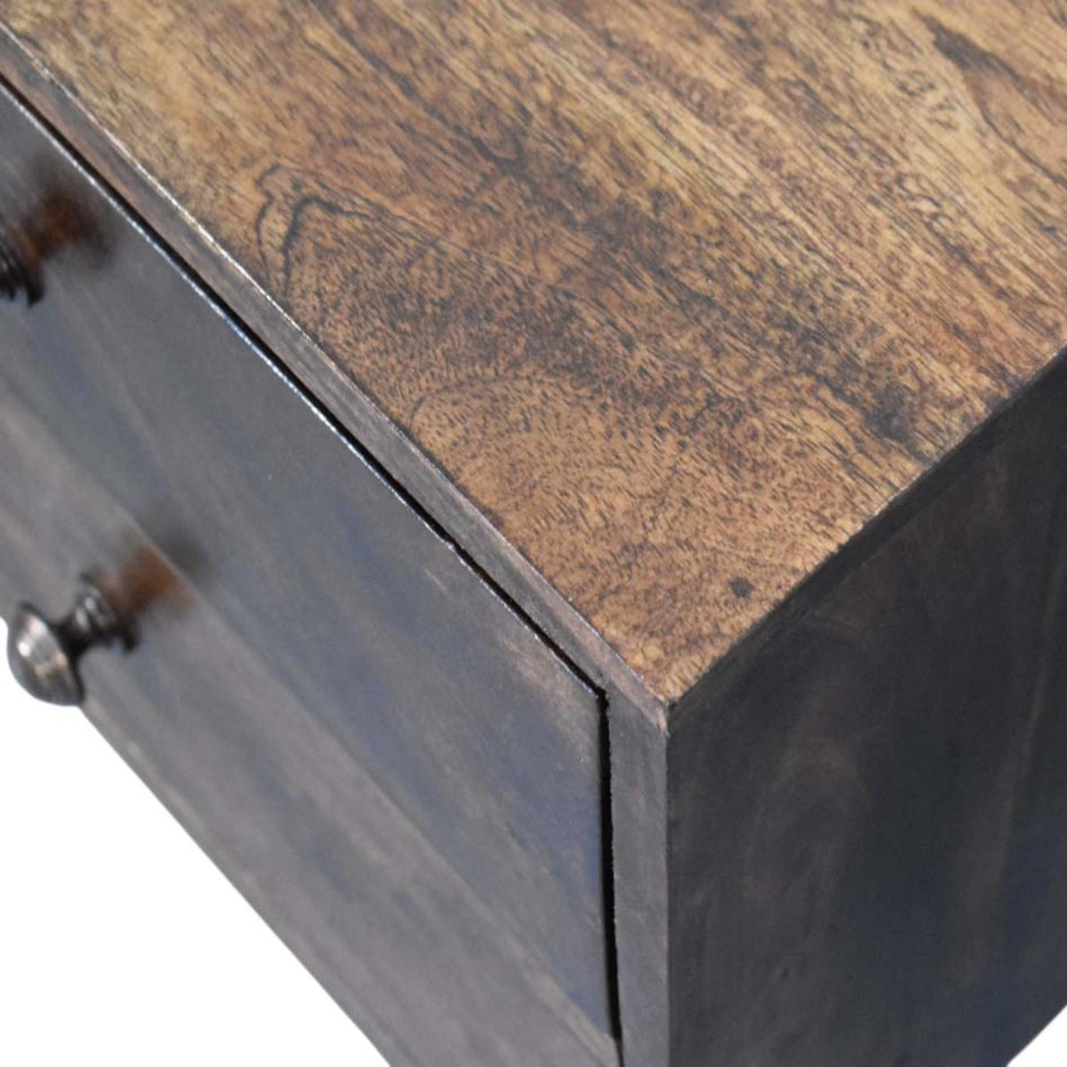 Montecito Walnut 2 Drawer Nightstand