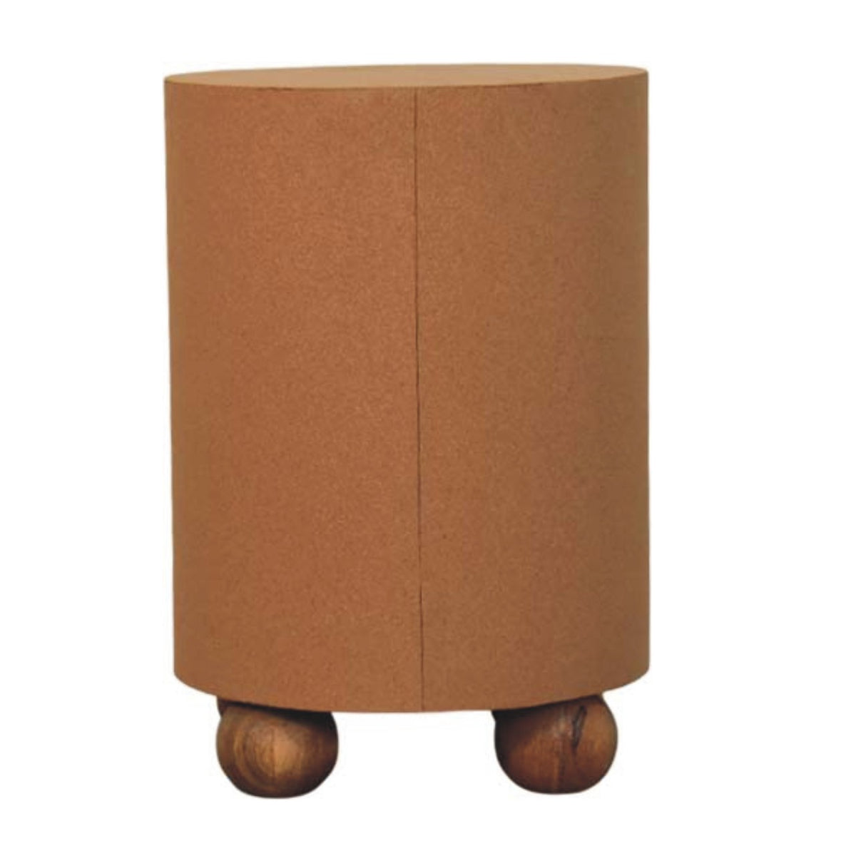 Artisan Cork Timber 3 Drawer Nightstand
