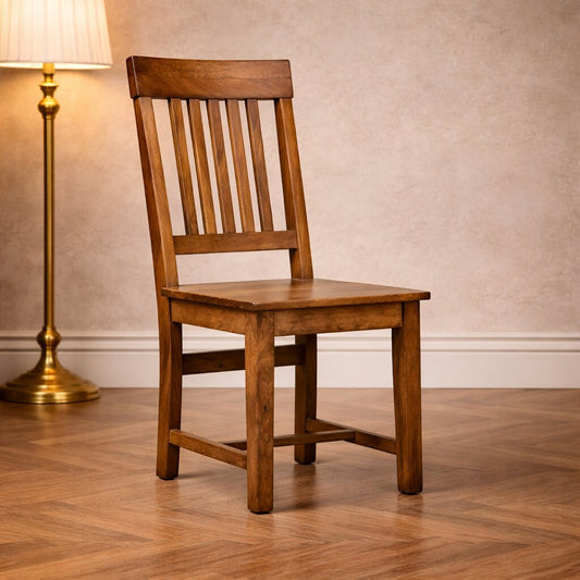 Palm Springs Amber Slatted Back Dining Chair