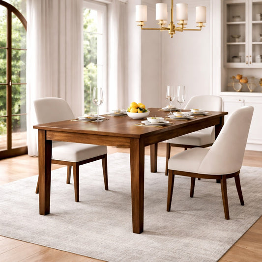 Somerset Golden Teak Wood Dining Table