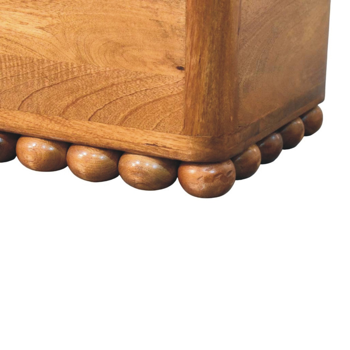 Austin Amber Oak Storage Trunk Bench Lift Lid