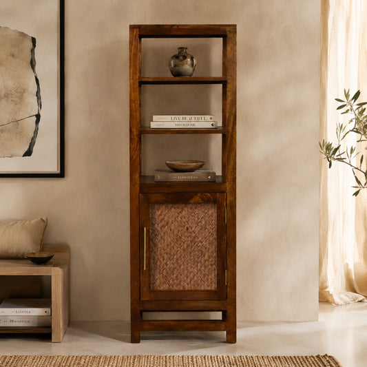 Chestnut Ridge 3 Shelf Cane Display Unit