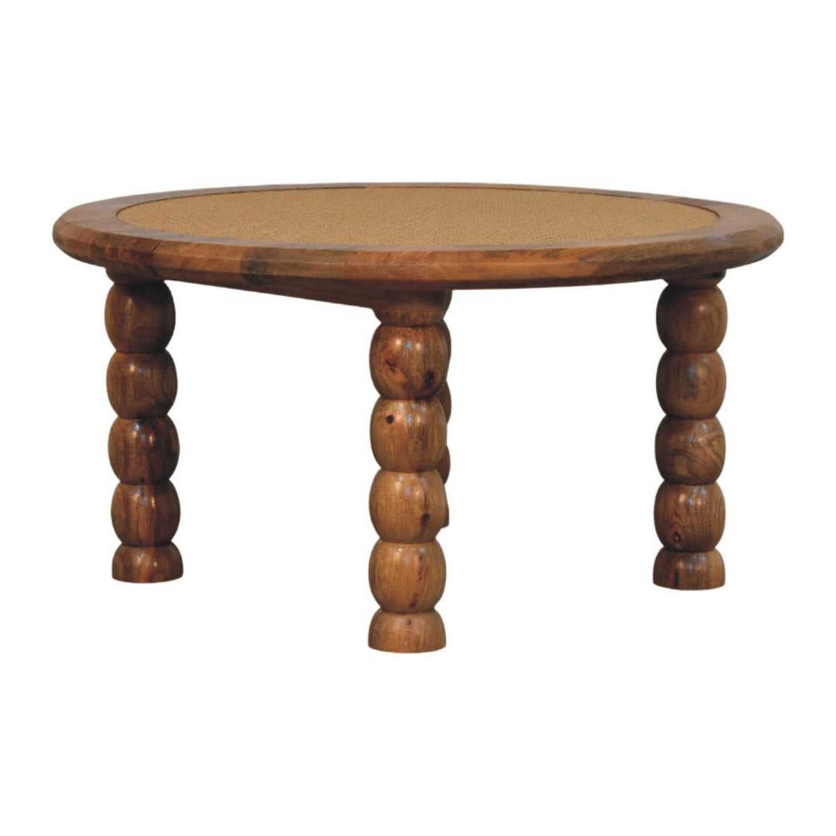 Malibu Rattan Spindle Coffee Table