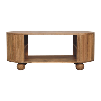 Portland Solid Wood Ball Coffee Table