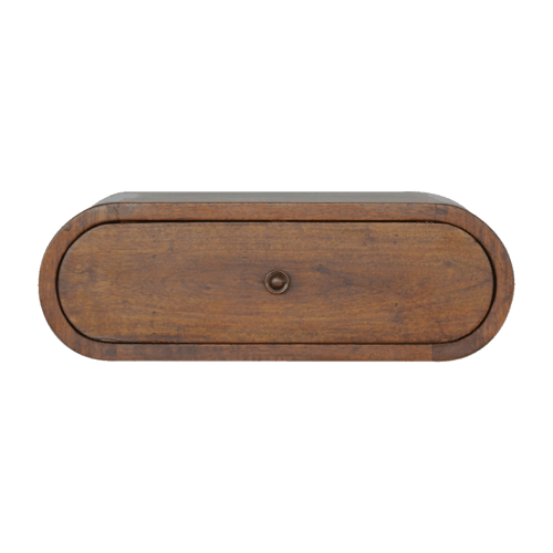 Chestnut Ridge Round Wall Mounted Nightstand