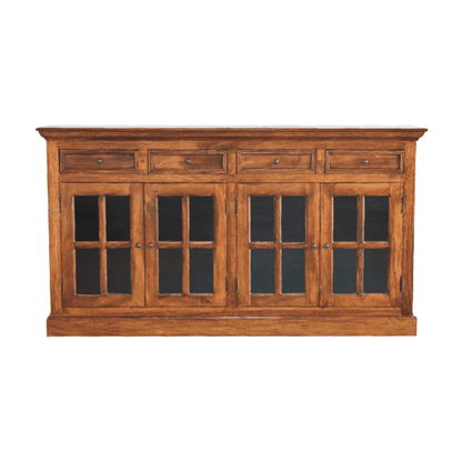 Chestnut Ridge Glazed 4 Drawer Sideboard