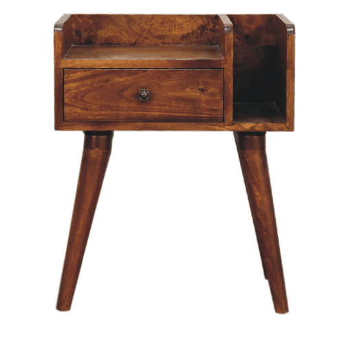 Chestnut Ridge 1 Drawer Bedside Nightstand