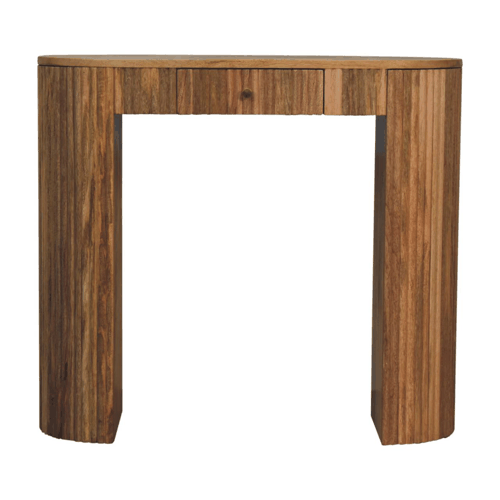 Portland Solid Wood 1 Drawer Console Table