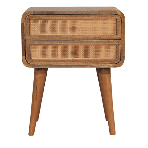 Malibu Rattan Close Knit Nightstand