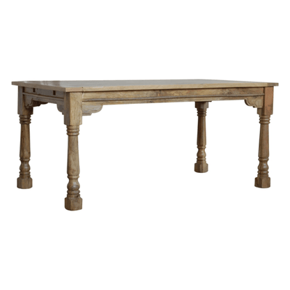 Granary Oak Toned Extending Solid Wood Table