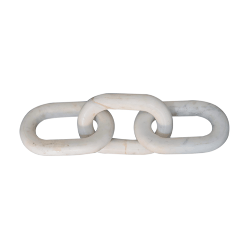 Beacon Hand Carved Link Marble Decor Chain