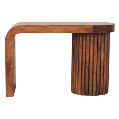 Highland Honey Caramel Terrazzo Table