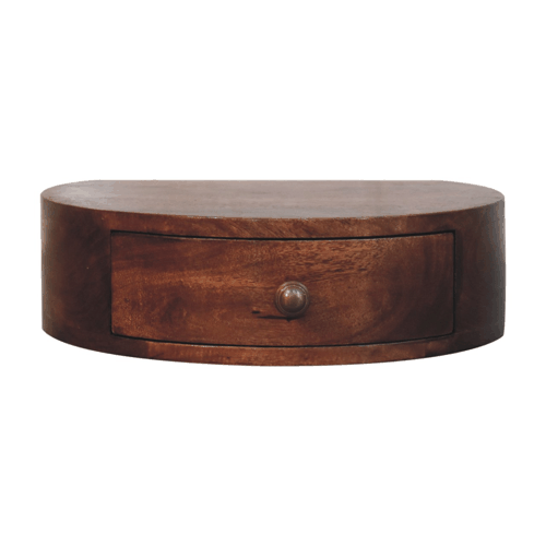 Carmel 1 Drawer Floating Rounded Bedside