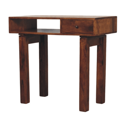 Mendocino Chestnut 1-Drawer Wood Writing Desk