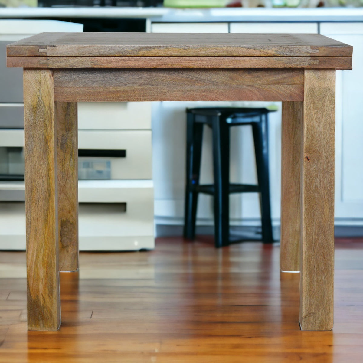 Amesbury Solid Oak Toned Butterfly Dining Table