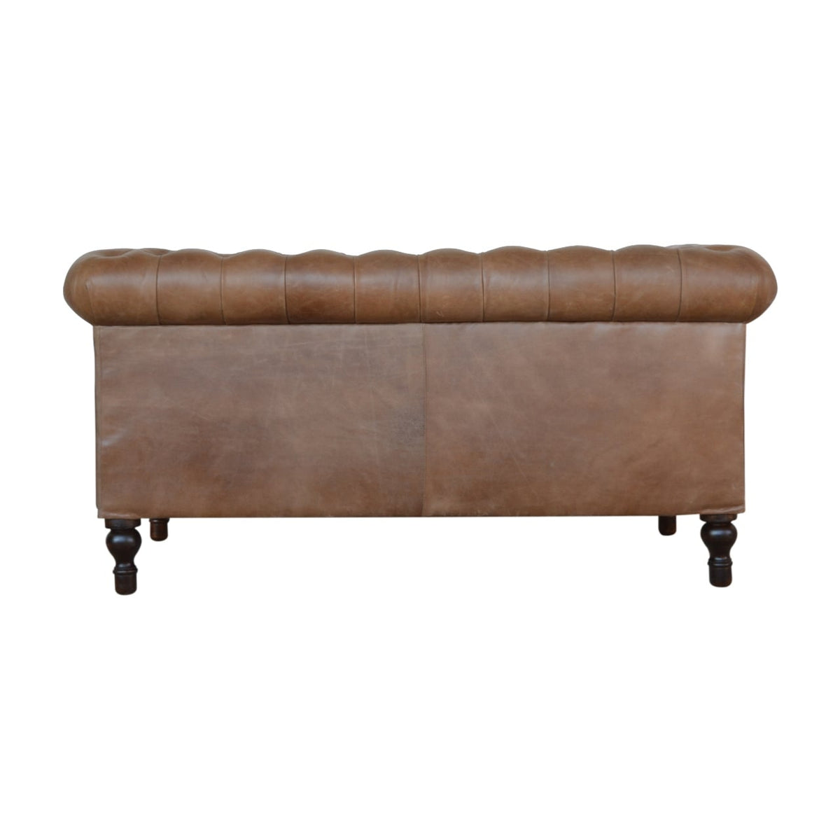 Sutton Buffalo Leather Chesterfield 2-Seater Sofa