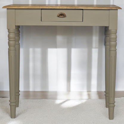 Hand Painted 1 Drawer Timber Writing Desk