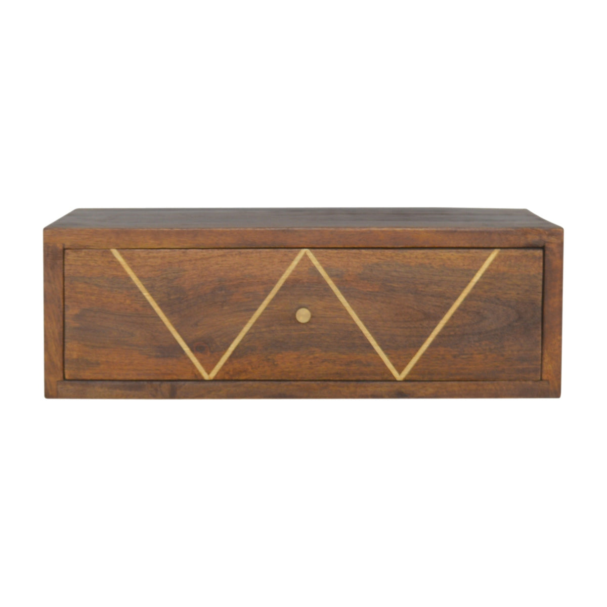 Chestnut Ridge Brass 1 Floating Nightstand