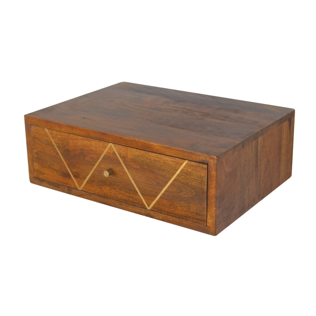 Chestnut Ridge Brass 1 Floating Nightstand