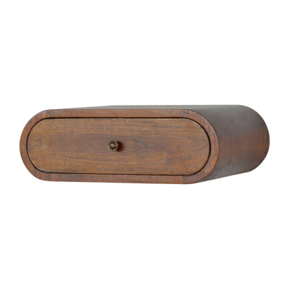 Chestnut Ridge Round Wall Mounted Nightstand