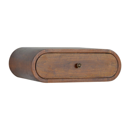 Chestnut Ridge Round Wall Mounted Nightstand