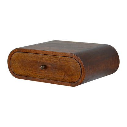 Chestnut Ridge Round Wall Mounted Nightstand