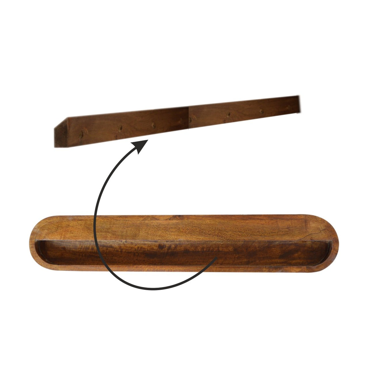 Chestnut Ridge London Floating Console Table