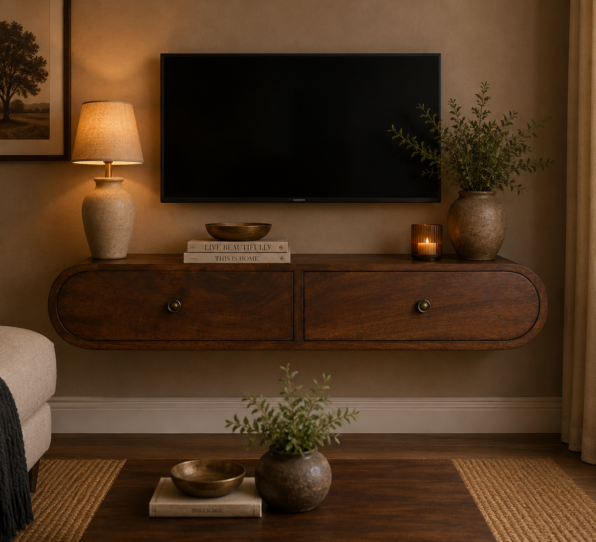 Chestnut Ridge London Floating Console Table
