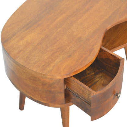Chestnut Ridge Wave Coffee Table with Drawer