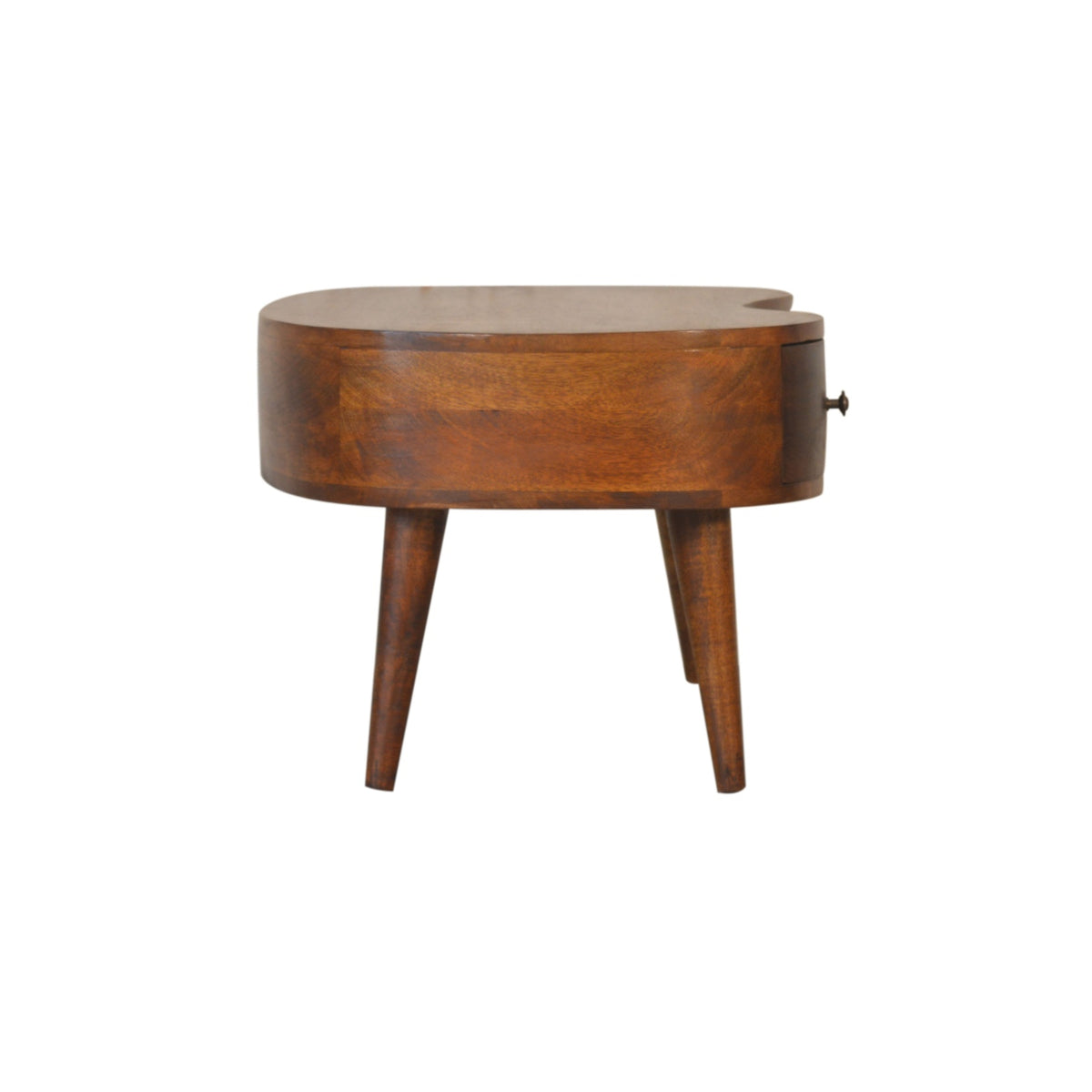 Chestnut Ridge Wave Coffee Table with Drawer