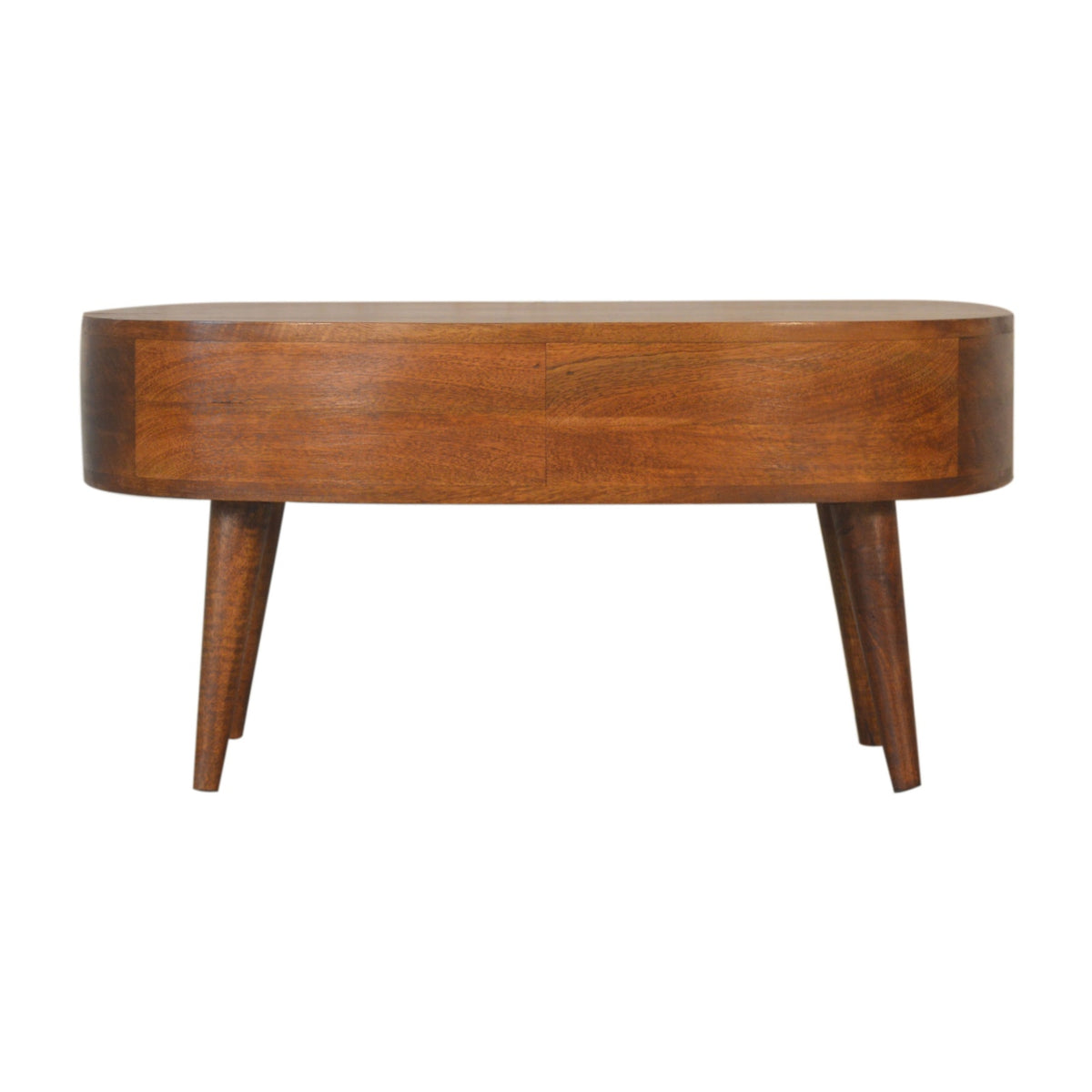 Chestnut Ridge Wave Coffee Table with Drawer