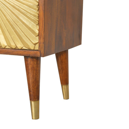 Phoenix Gold Chestnut 2-Drawer Nightstand