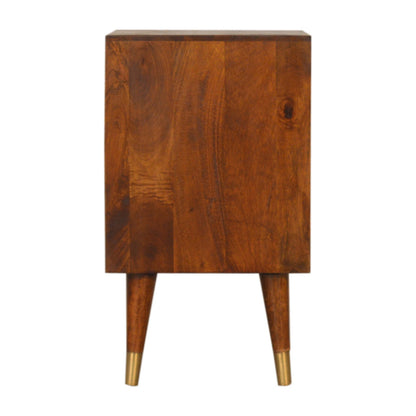 Phoenix Gold Chestnut 2-Drawer Nightstand
