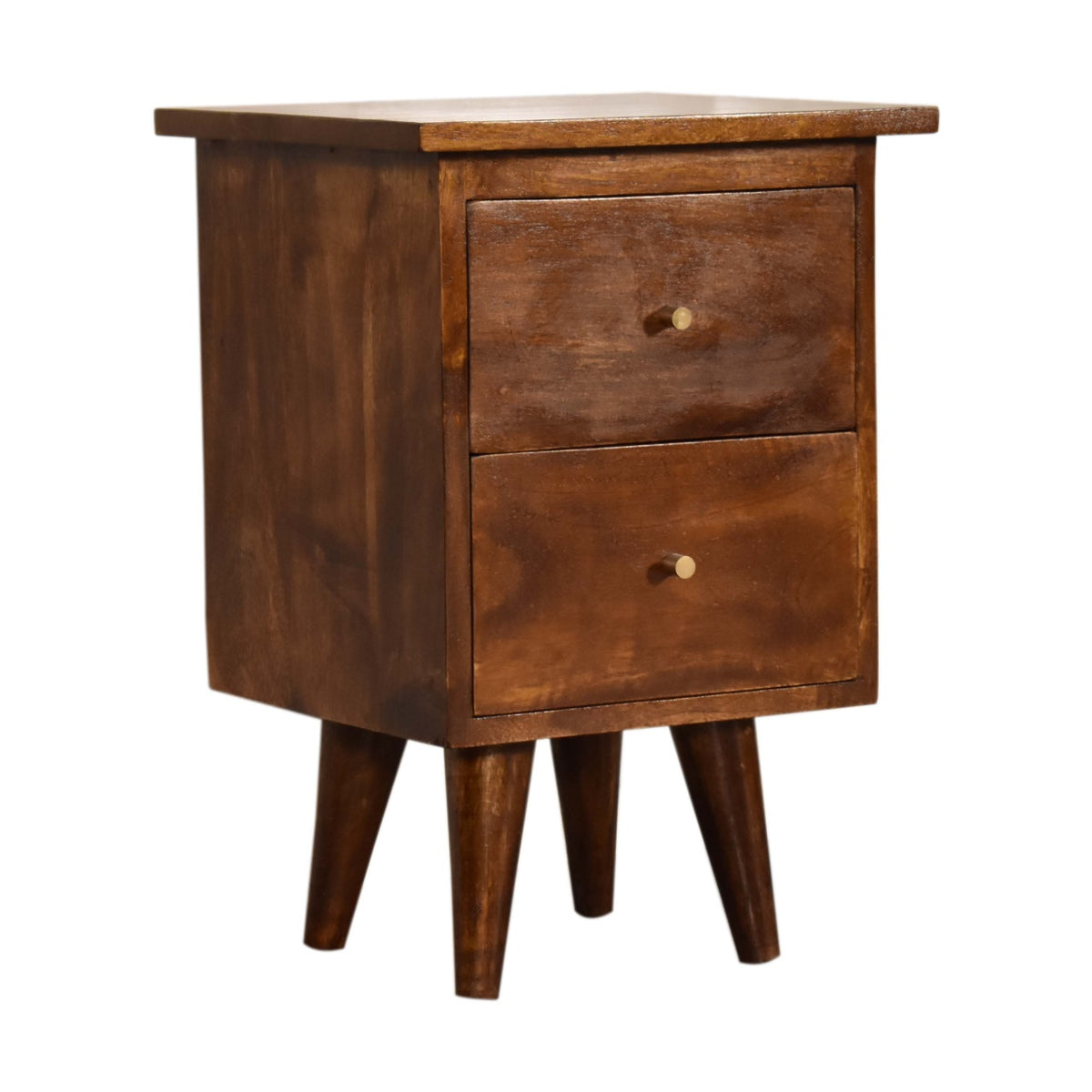 Chestnut Ridge Slimline 2 Drawer Nightstand