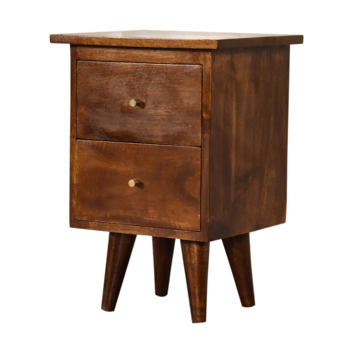 Chestnut Ridge Slimline 2 Drawer Nightstand