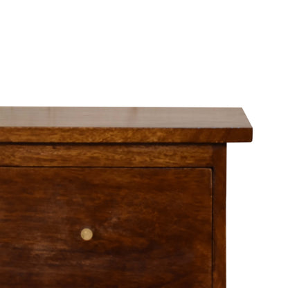 Chestnut Ridge Slimline 2 Drawer Nightstand