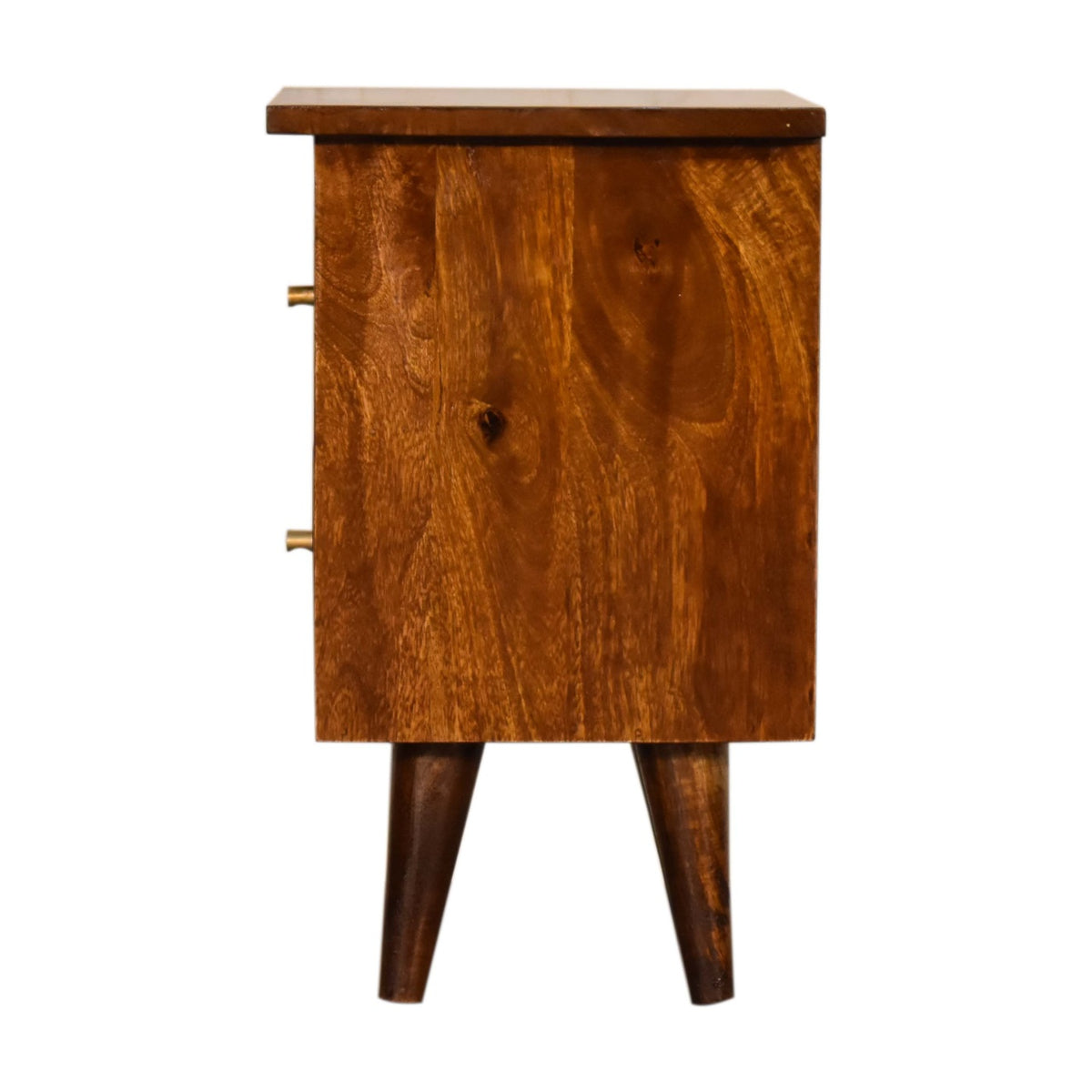 Chestnut Ridge Slimline 2 Drawer Nightstand
