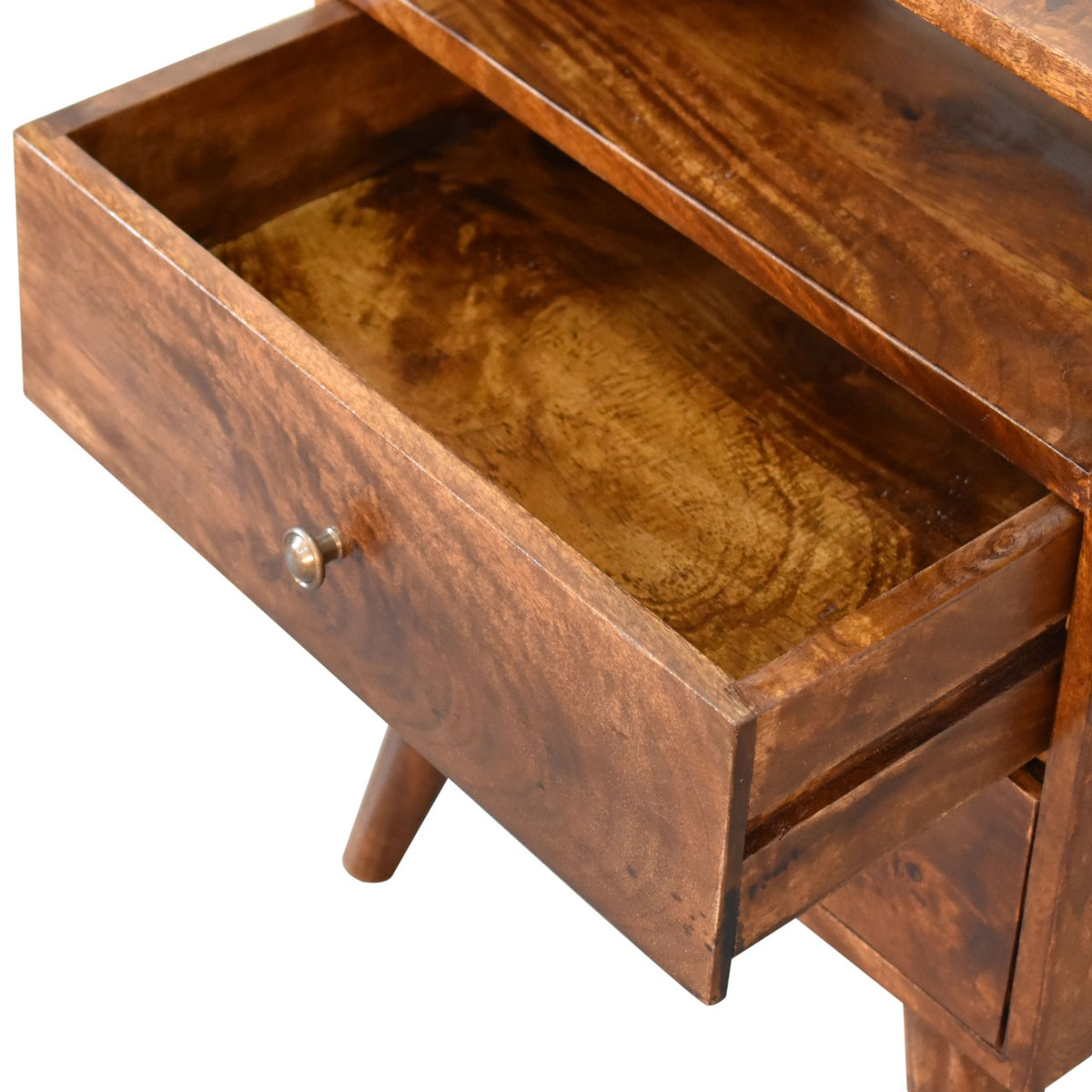 Chestnut Ridge 2 Drawer Wood Nightstand